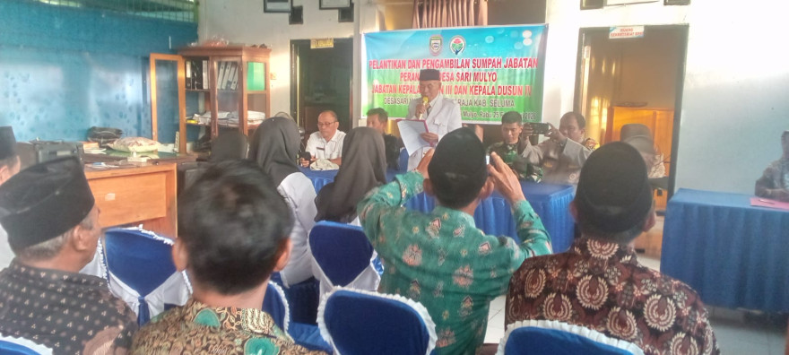 Pemdes Sari Mulyo Formasi Lengkap, Masyarakat Siap Dilayani dengan Lebih Baik 