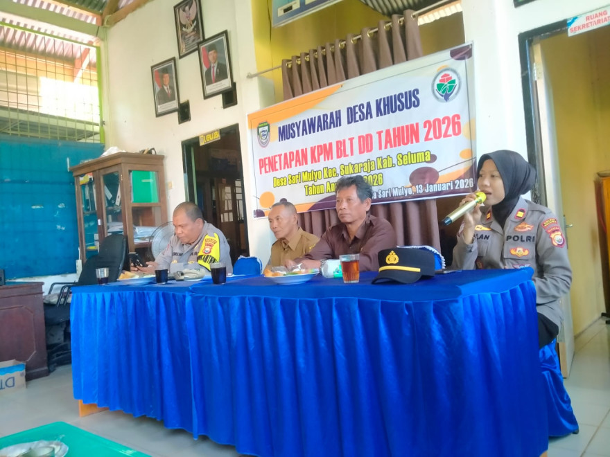 MUSDESUS : PENETAPAN KPM BLT-DD TAHUN 2026 DESA SARI MULYO